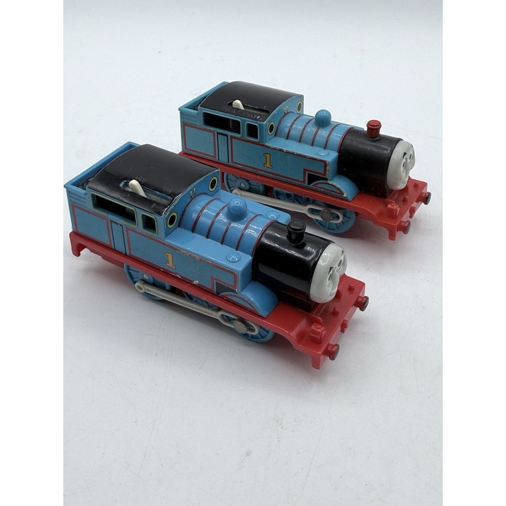 Pair Of 2009 Thomas & Friends Mattel Motorized Thomas The‎ Tank Engines WORKING